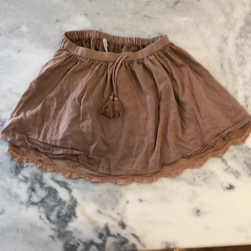 Rylee and Cru drawstring mini skirt. NWOT. Size small.